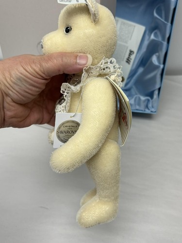 OSO DE PELUCHE STEIFF 10" CRISTAL SWAROVSKI NOVIA 034251 - Imagen 6 de 7
