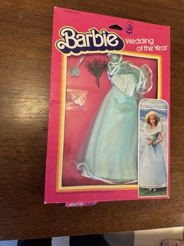 Vintage 1983 Barbie Wedding of the Year Bridesmaid Dream Dress 5745 Unopened NOS