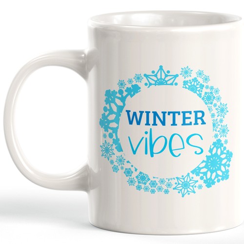 Winter Vibes Coffee Mug - Picture 1 of 16