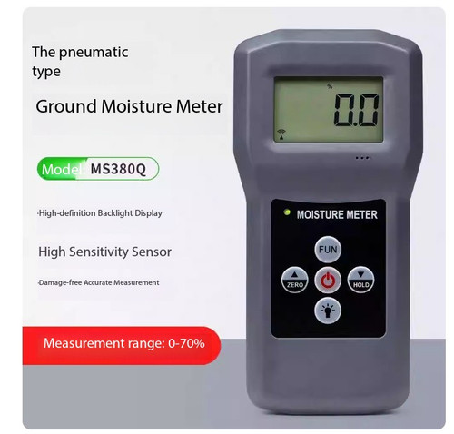 MS380Q Medidor de Humedad de Pared de Piso Hormigón Mármol Probador de Humedad Medidor de Humedad - Imagen 5 de 7