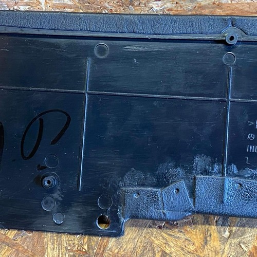 Mercedes-Benz W140 Interior Rear Left Door Panel Trim Black 1407300970 - Picture 9 of 12