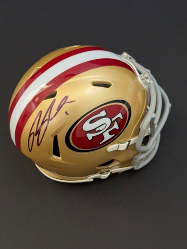 Ricky Pearsall 49ers autographed mini helmet – Beckett Witnessed COA BAS (345) - Picture 1 of 4