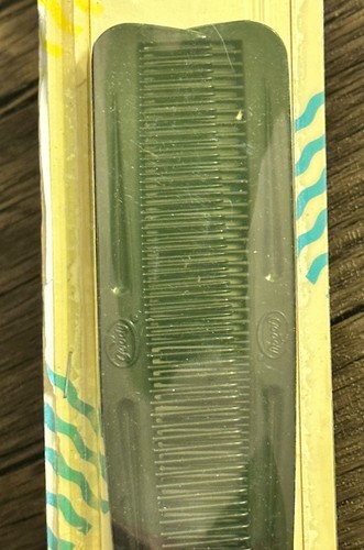 Vintage Goody Unbreakable Comb Pk USA #125/4 Pack Of 2 Black 5" 1989 NOS!! NEU!! - Bild 3 von 3