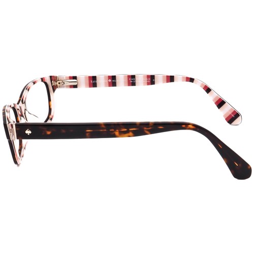 Kate Spade Eyeglasses Lucyann2 2VM Polished Havana Semi Cat Eye Frame 51[]16 140 - Picture 5 of 6