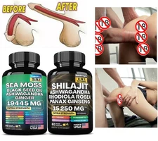 Dynamic Vitality Bundle - Sea Moss Multivitamin & Shilajit Power Combo set