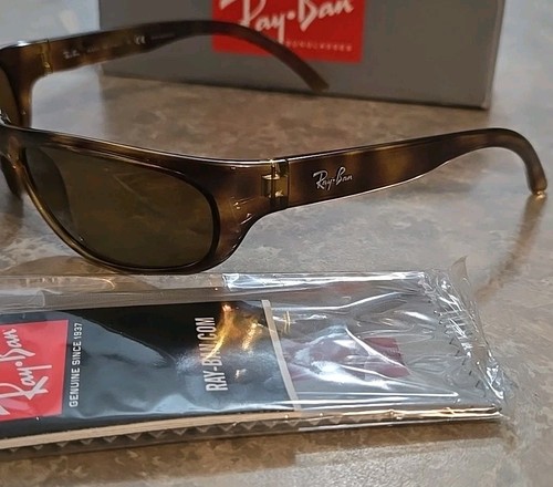 🔥 AUTHENTIC RAY-BAN PREDATOR Vintage HAVANA Polarized Sunglasses RB 4033 642/47 - Picture 4 of 7