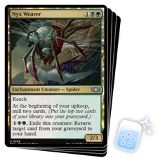 NYX WEAVER X4 Tarkir: Dragonstorm Commander Magic MTG MINT CARD