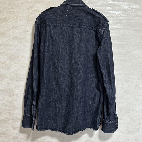 Men size M Shirt Margiela Denim Shirt Tops Original Casual Shirt - Picture 2 of 4