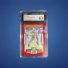 2023 Panini Score Aidan Hutchinson Red #83