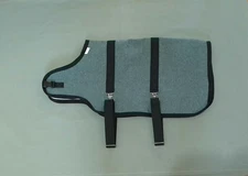 30" Evergreen Winter Water-Resistant Goat Coat, Sheep Jacket with Fleece Lining