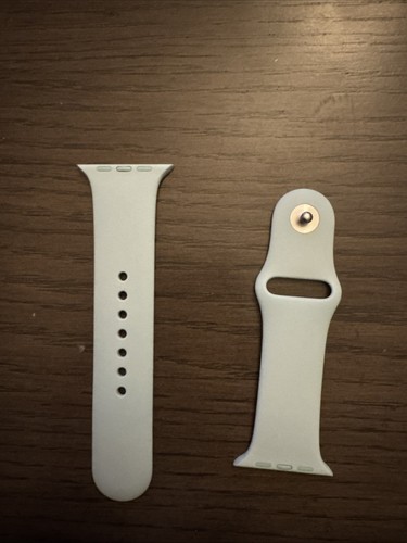 Bracelet sport Apple Watch bleu clair 45 mm - Taille S/M