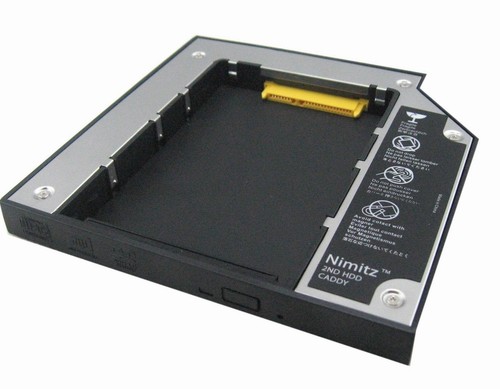 Per Dell Vostro 1220 1320 1450 1520 1720 2° disco rigido SSD disco rigido HDD caddy - Foto 3 di 6