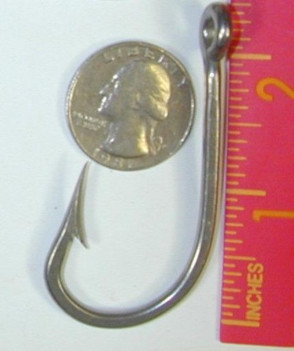 10 7/0 7691S Stainless Fish Hooks tuna dorado Lure - Picture 1 of 3