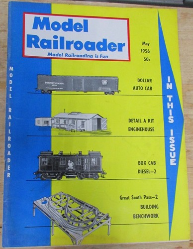 MODEL RAILROADER MAGAZINE MAY 1956  - Picture 1 of 3