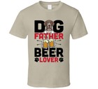German Shorthaired Pointer Beer Lover Dog Father's Day T Shirt