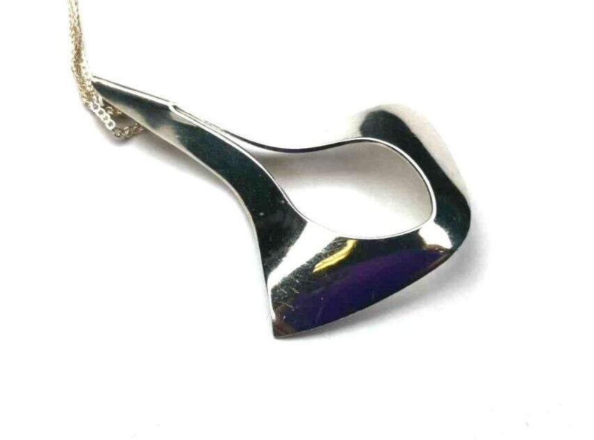 Aksel Holmsen necklace sterlig silver vtg pendant 925s Norway