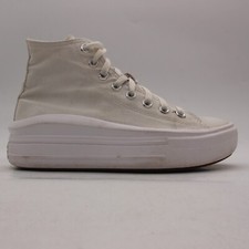 Converse Chuck Taylor All Star Women’s Size 8 Move High White Ivory 568498C
