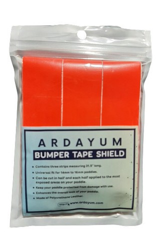 ARDAYUM Edge Tape Armour 30 mm for Thick Paddles with Bumpers on the edge - Picture 2 of 6