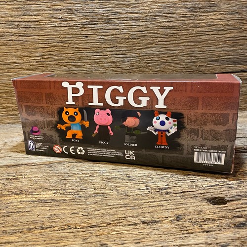 Roblox PIGGY Collectible 4 Figure Pack Series 1 w DLC Code Christmas Gift Idea!! - Picture 4 of 6