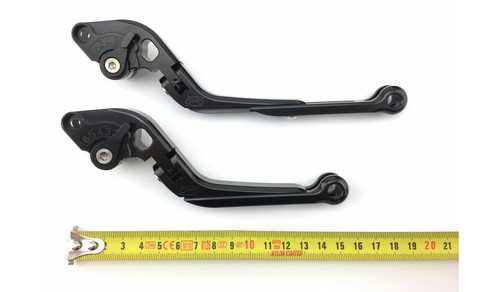 Palancas de embrague de freno abatibles plegables naranja KTM SuperDuke 1290 R 1290R 2014-2019 - Imagen 9 de 9