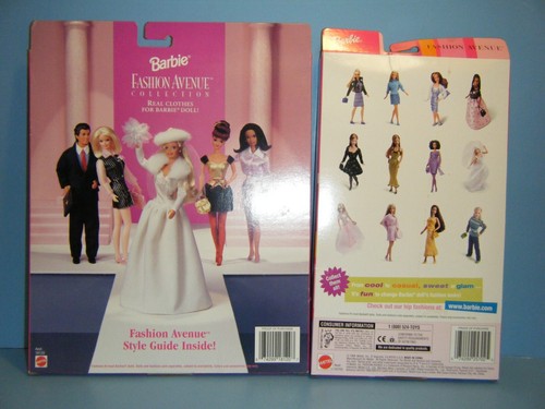 1997 BARBIE FASHION AVENUE GOWN & 1999 BREAKFAST IN BED FASHION SET *NEW* - Picture 4 of 4