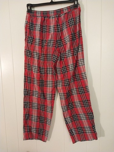 Life Is Good Men's Small Red Gray Pocket Lounge Pants Heavy Cotton - Picture 5 of 7