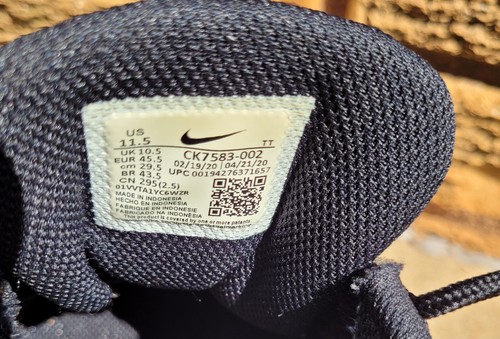 Nike Mens Air Max VG-R CK7583-002 Black Running Shoes Sneakers Size 11.5 - Picture 10 of 10