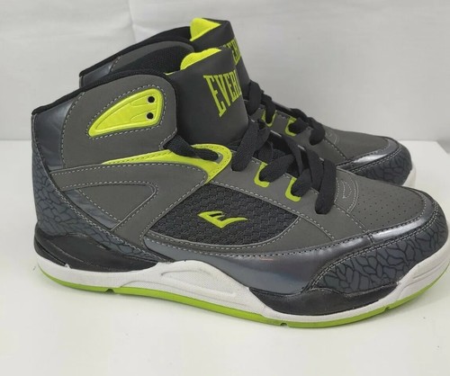 Mens Size 7.5 Basketball Run Shoe Everlast Terminator Green/Black Supee Clean