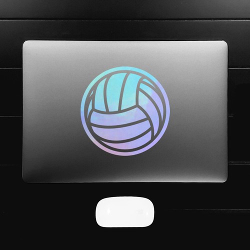 Volleyball Silhouette Sport Vinyl Aufkleber Sticker, verschiedene Farben und Größen - Bild 3 von 5