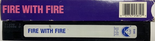 Fire With Fire 1986 VHS Virginia Madsen Craig Sheffer Kate Reid VHSshopCom  - Picture 6 of 12