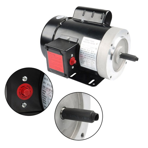 Allzweckmotor Elektromotor 1/2 PS 56C 1750U/MIN einphasig TEFC 60HZ - Bild 11 von 12