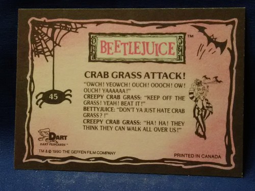 1990 Dart Beetlejuice cartoon trading Cards You-Pick-1 - Picture 58 of 108
