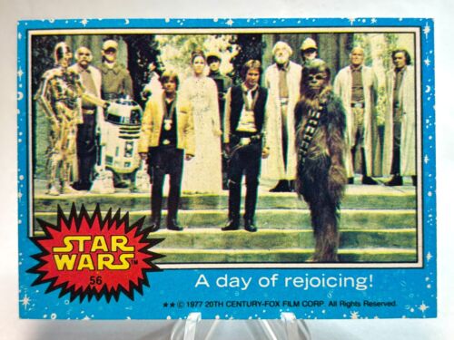 1977 Topps Star Wars Movie Cards Blue 1st Series High Grade PSA Vader Luke Leia - Picture 167 of 235