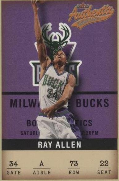 2001-02 Fleer Authentix - Ray Allen #73 - 1 of 2