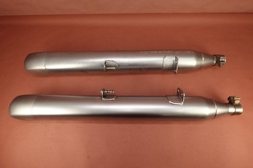 2009-2017 Harley VRSCF Muscle V-Rod Slip-On Exhaust Pipe Muffler Set
