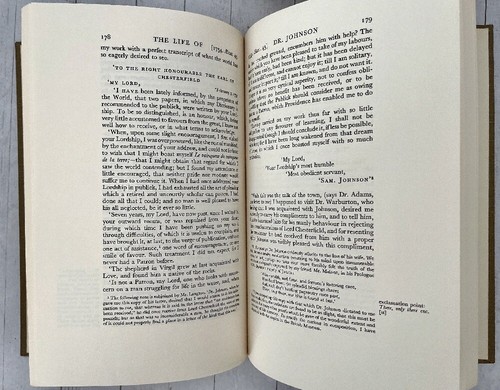 The Life of Samuel Johnson In Three Volumes, Heritage Press Sandglass Slipcase - Imagen 7 de 7
