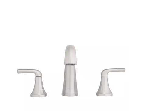 Pfister Ladera 8 in. Widespread Bathroom Faucet in Spot Defense Brushed Nickel - Picture 2 of 6