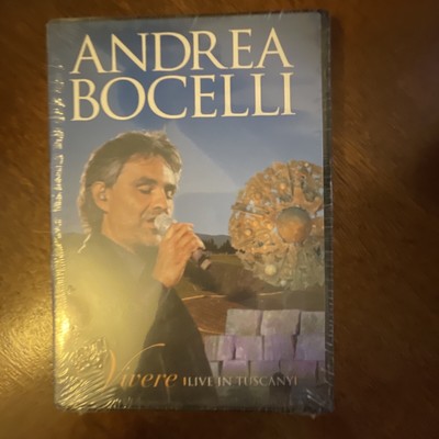 Andrea Bocelli Vivere Live in Tuscany DVD        Brand New