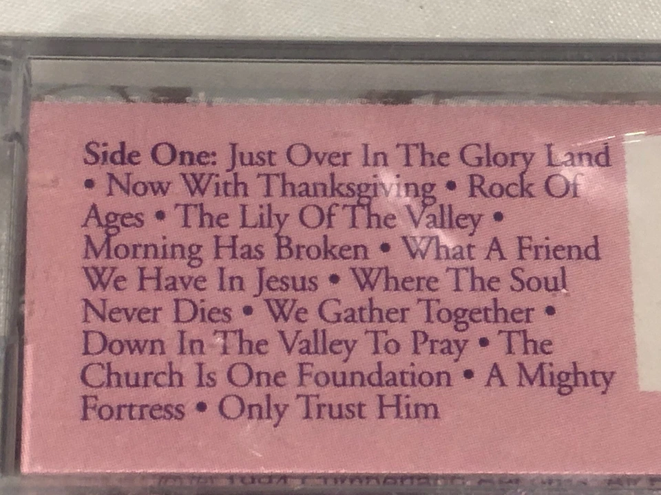 4 NEW Church in the Wildwood Gospel Hymns BLUEGRASS INSTRUMENT Cassette Tape LOT - Image 4 of 4