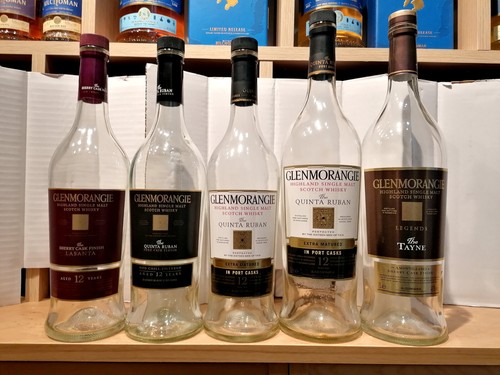 GLENMORANGIE 5x LEERE Whisky Flaschen mit OVP - LOT 2 - Bild 1 von 2