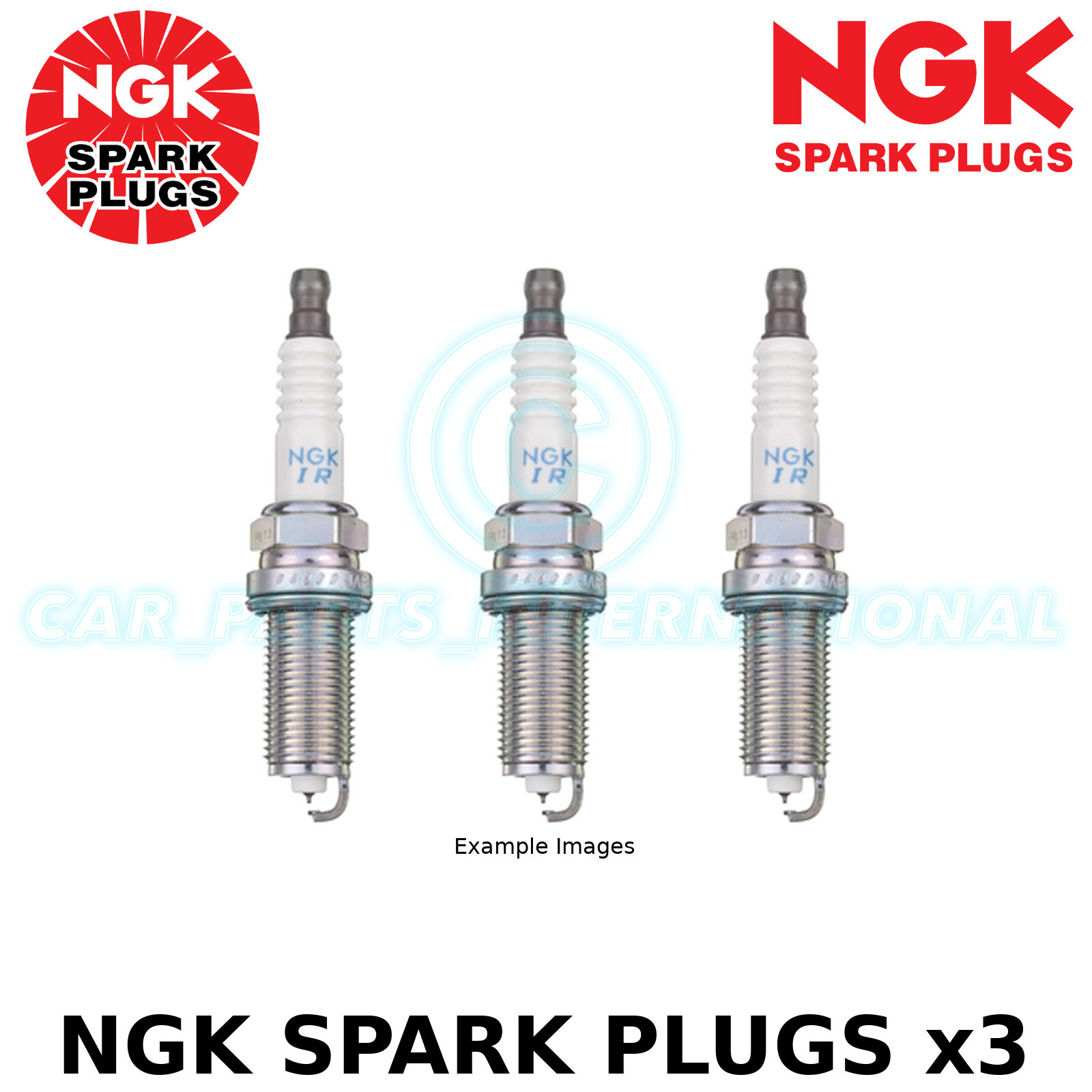 NGK Racing Spark Plug - Stk No: 4985 - Part no: R7282-105 - x3