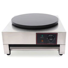 1700W 16" Commercial Electric Crepe Maker Pancake Machine Big Hotplate Non Stick