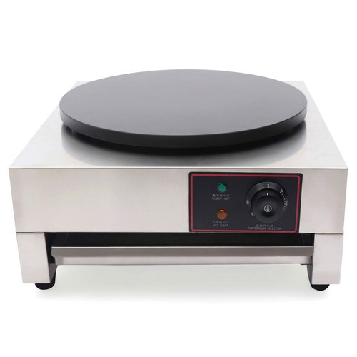 40cm 16'' Crepe Maker Pancake Machine Hotplate Nonstick Griddle Commercial Steel - Picture 3 of 10