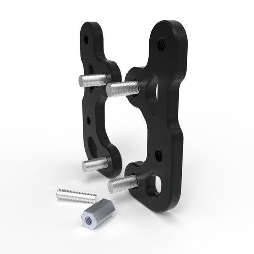 Clavijas de pie de aluminio aptas para Kawasaki ZZR600 (diseño 2000-2002 ZX6R) 2005-2008 - Imagen 13 de 15