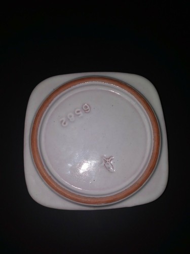 Mid Century Modern Keramik Untersetzer 🌾 KARLSRUHER MAJOLIKA 🌾 6582 mit... - Bild 2 von 2