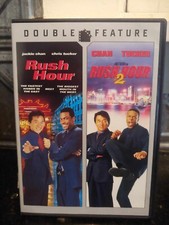 RUSH HOUR and Rush Hour 2 Double Feature Comedy DVD Movies w/ JACKIE CHAN Tucker