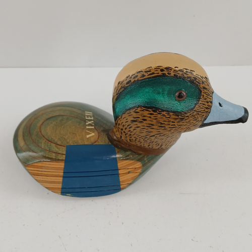 Rare FOXX 3 Vixen Duck Head Driver Wood Club - Handcrafted Golf Novelty Signed
