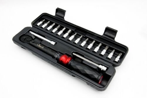 SwishTi Cycling Diamond-grip Torque Wrench Bike Tool Set 1-25 NM 1/4" Drive - Picture 2 of 12