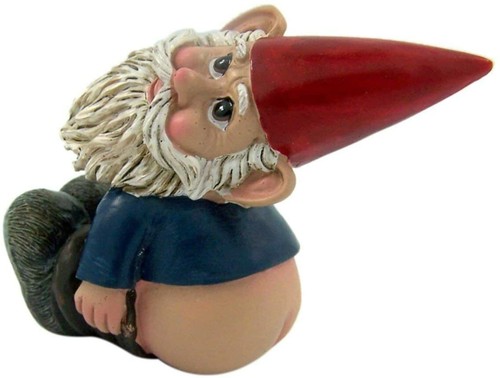 Four Naughty Gnomes Set of 4 Home Decor Statues 4 Inch - Picture 7 of 7