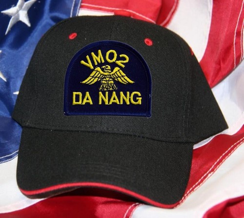 GORRA DE PARCHE DE SOMBRERO VMO-2 DA NANG OV-10 BRONCO US MARINES VIET. TV MAGNUM PI AZUL MARINO WOW - Imagen 15 de 26